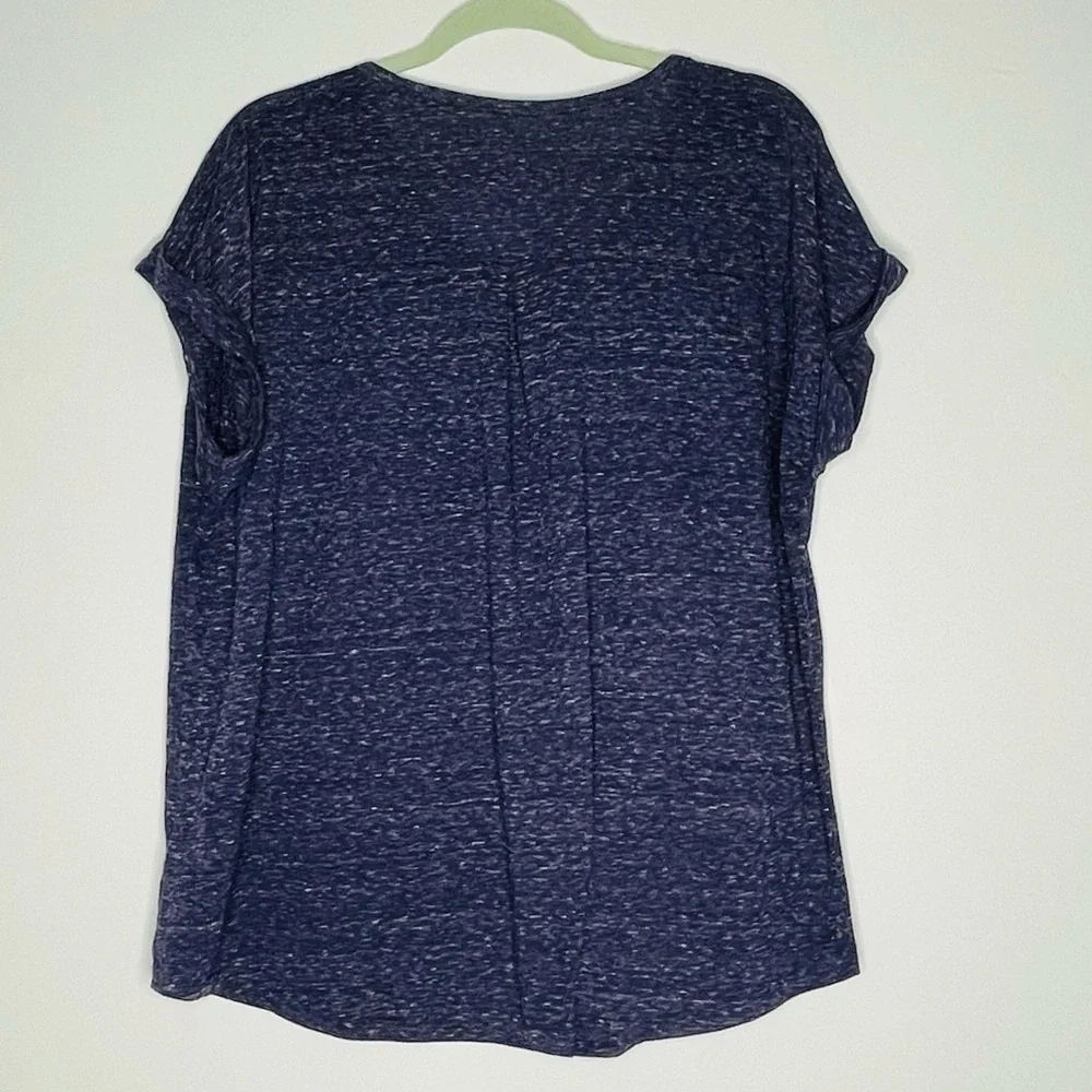 Style & Co. Plus Size Macy’s purple Mandala short sleeve T-Shirt Size 2X - Picture 4 of 9